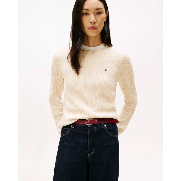 Copied - Tommy Hilfiger Cable Knit Sweater (Size S/P/CH) NWOT - Picture 1 of 12